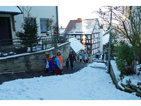 Aussendung der Sternsinger in Naumburg (© Karl-Franz Thiede)